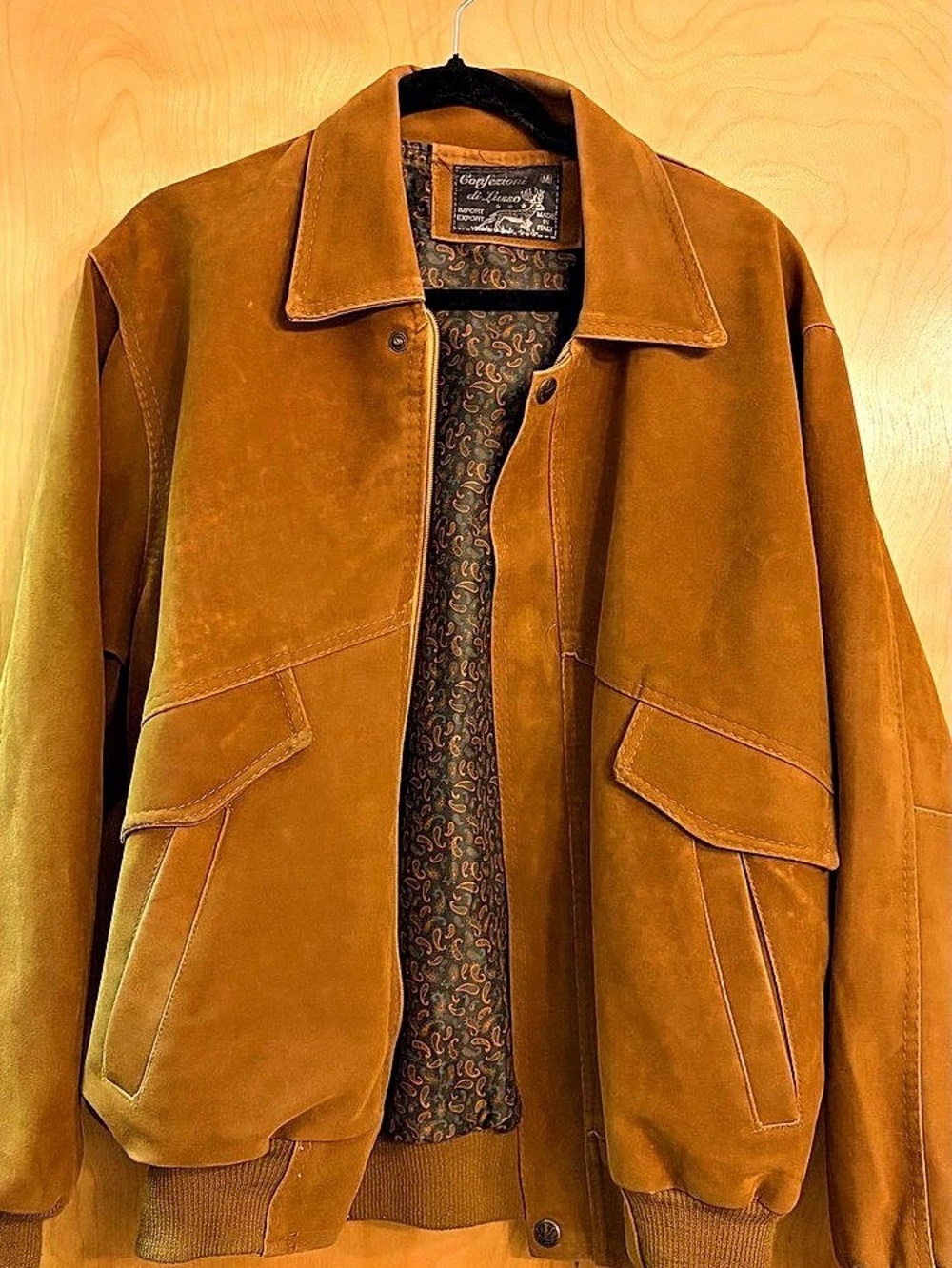 Confezioni di Lusso Brown Jacket Size Medium
